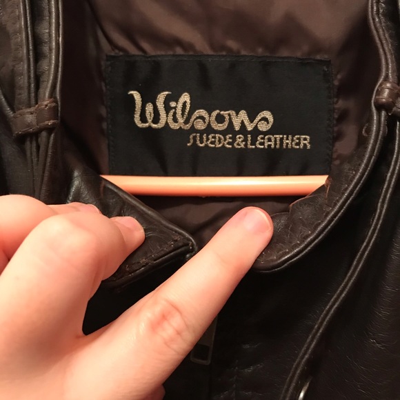 Wilson’s Mens Brown Bomber Jacket - Picture 5 of 7